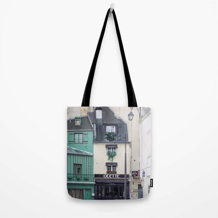 Cafe Odette - Left Bank Parisian Cafe Tote Bag Gallery Image 2
