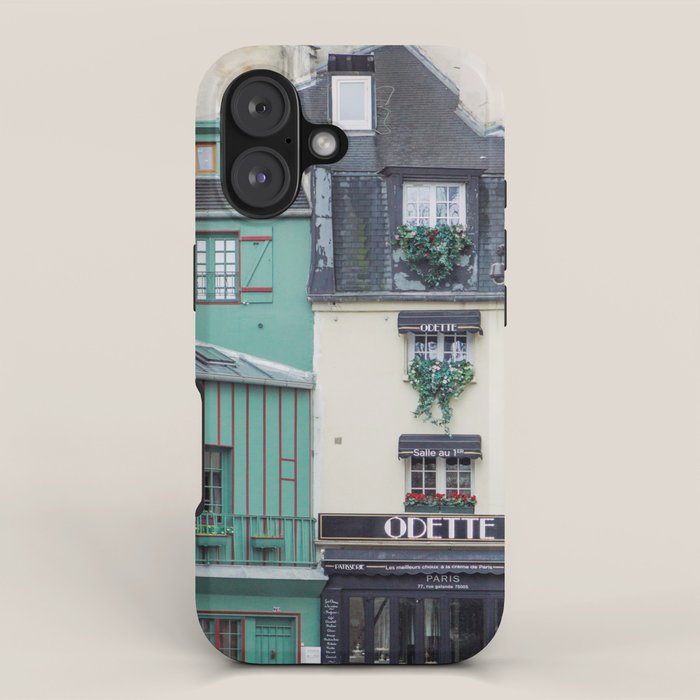 Cafe Odette - Left Bank Parisian Cafe iPhone Case Gallery Image 1