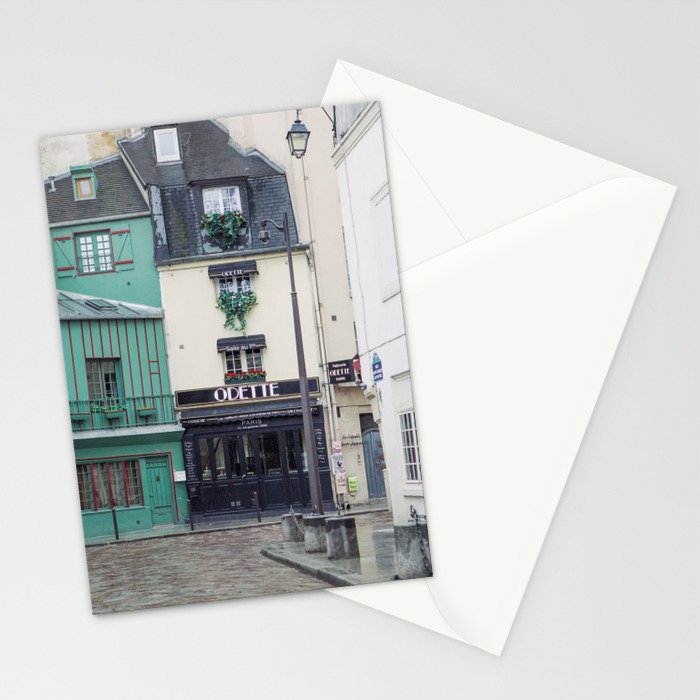Cafe Odette - Left Bank Parisian Cafe Stationery Card Gallery Image 2