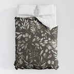 Winter night nature 08 Comforter Gallery Image 6