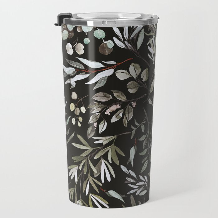 Winter night nature 08 Travel Mug Gallery Image 3