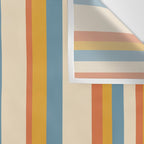 Classic Stripes XX - Retro Summer Wall Tapestry Gallery Image 3