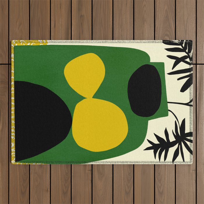 Plant V Outdoor Rug Gallery Image 1