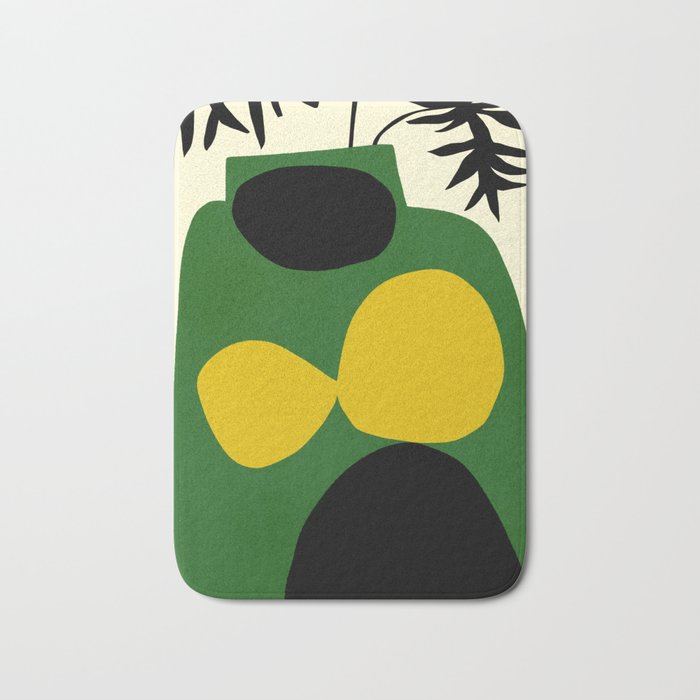 Plant V Bath Mat Gallery Image 1