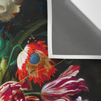 Jan Davidsz de Heem Vase of Flowers Wall Tapestry Gallery Image 3