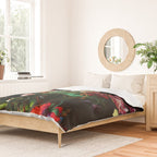 Jan Davidsz de Heem Vase of Flowers Duvet Cover Gallery Image 2
