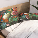 Jan Davidsz de Heem Vase of Flowers Pillow Sham Gallery Image 2