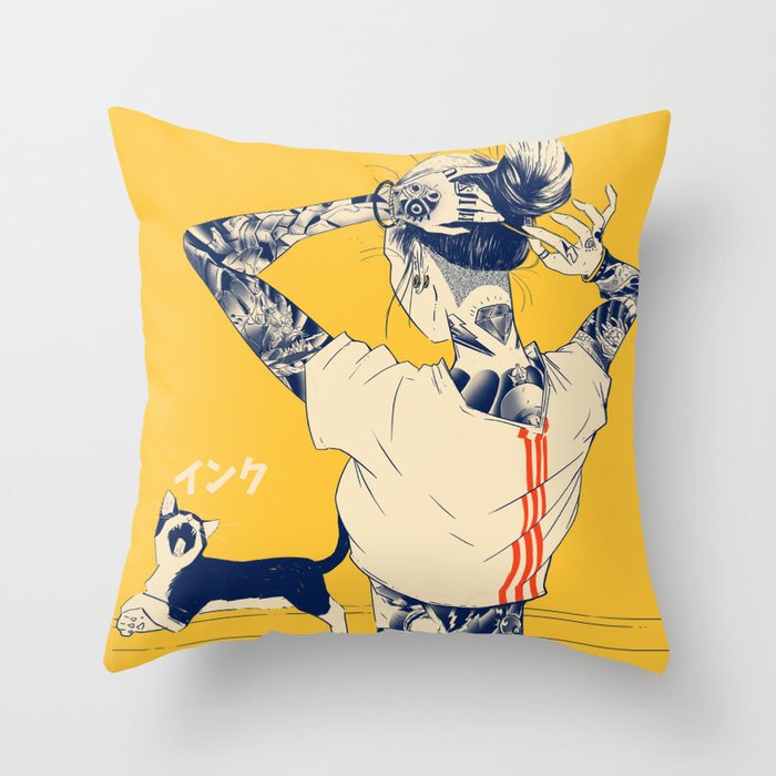 La Tinta! Throw Pillow Gallery Image 6