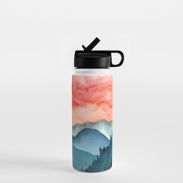 Mini dreamy landscape II Water Bottle Gallery Image 1