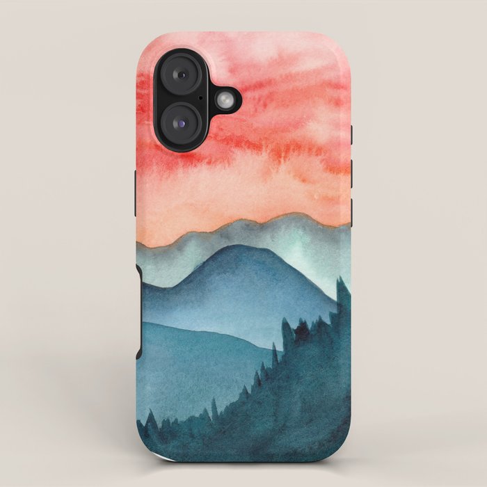 Mini dreamy landscape II iPhone Case Gallery Image 1