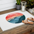 Mini dreamy landscape II Outdoor Rug Gallery Image 2