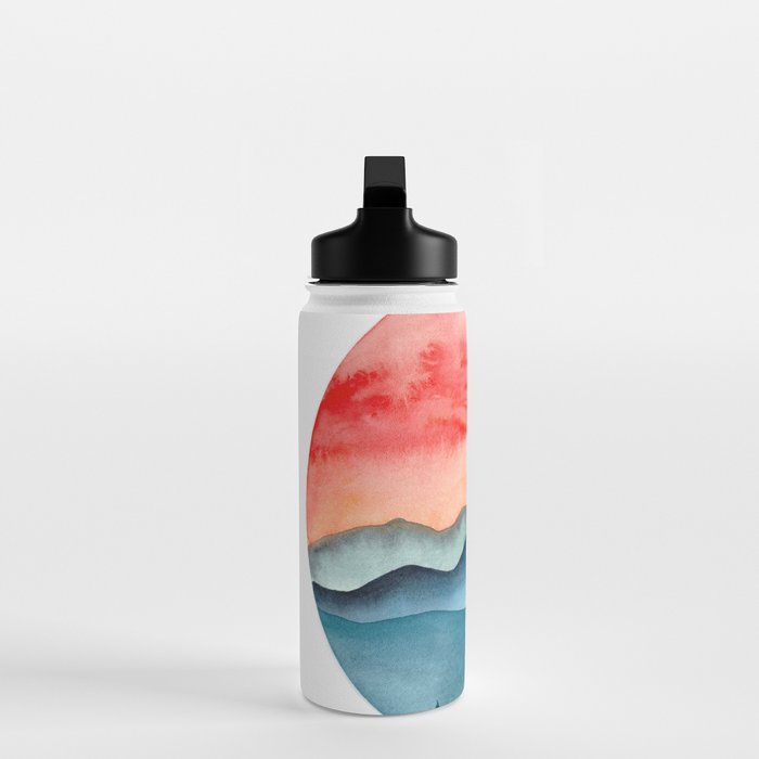 Mini dreamy landscape II Water Bottle Gallery Image 3