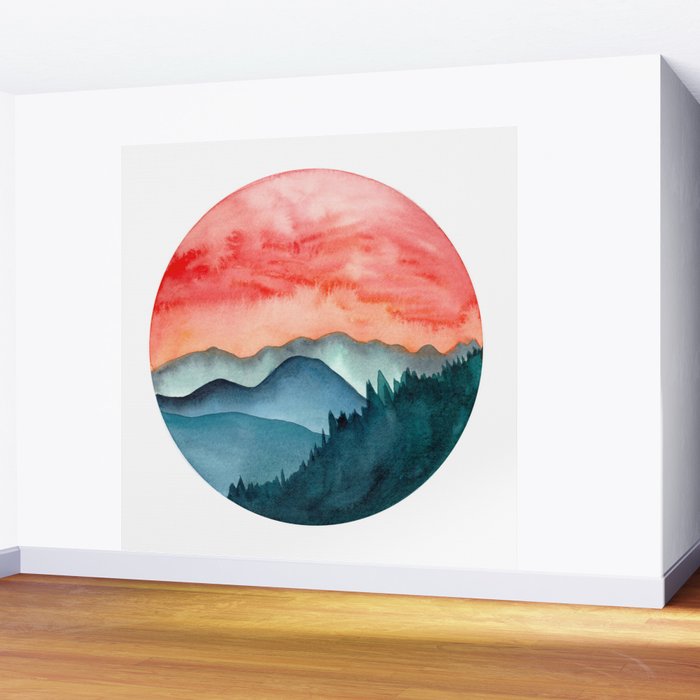 Mini dreamy landscape II Wall Mural Gallery Image 2