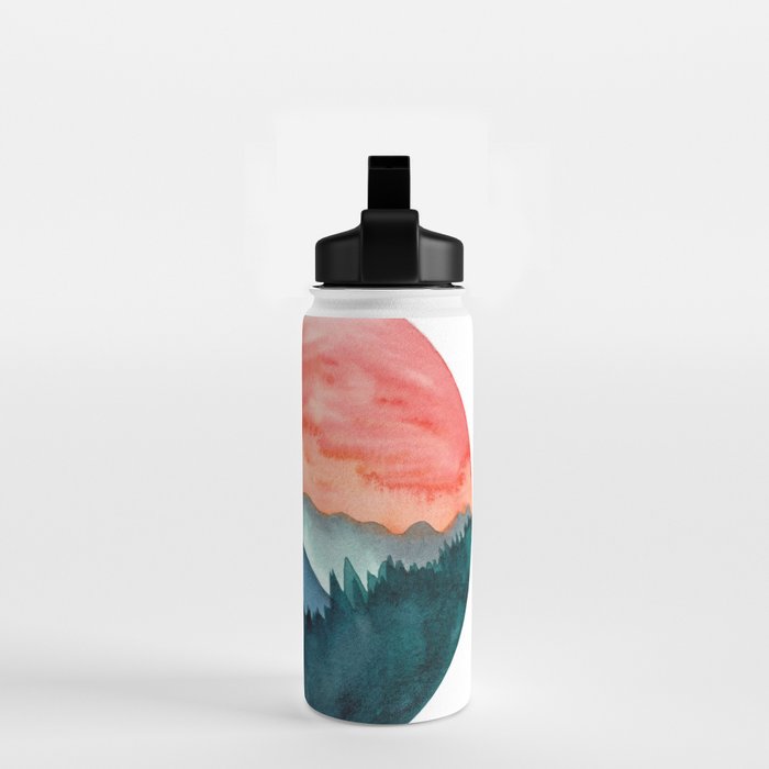 Mini dreamy landscape II Water Bottle Gallery Image 2