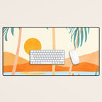 Bali Sunset Desk Mat Gallery Image 1