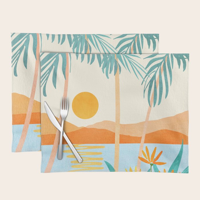 Bali Sunset Placemat Gallery Image 1