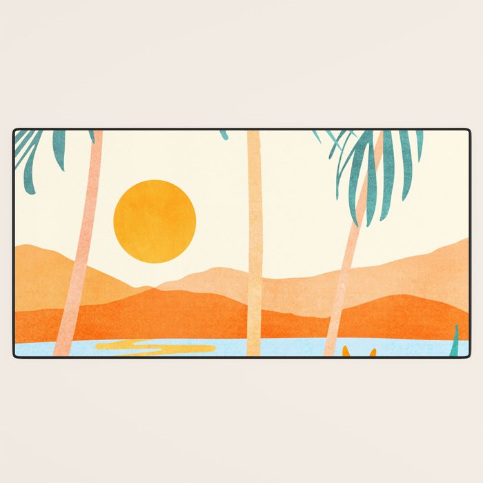 Bali Sunset Desk Mat Gallery Image 3