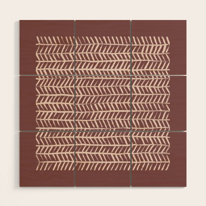Simple Hand Drawn Pattern #9 Wood Wall Art Gallery Image 1