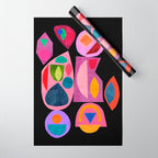 Midnight Mirror Wrapping Paper Gallery Image 1