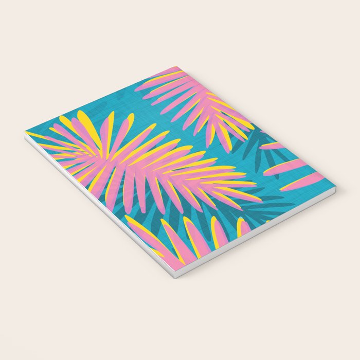Bright Tropical Palms Notebook Gallery Image 3