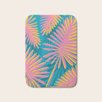 Bright Tropical Palms Bath Mat Gallery Image 1