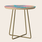 Bright Tropical Palms Side Table Gallery Image 1