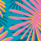 Bright Tropical Palms Coffee Mug Gallery Image 2
