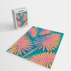 Bright Tropical Palms Jigsaw Puzzle Gallery Image 2