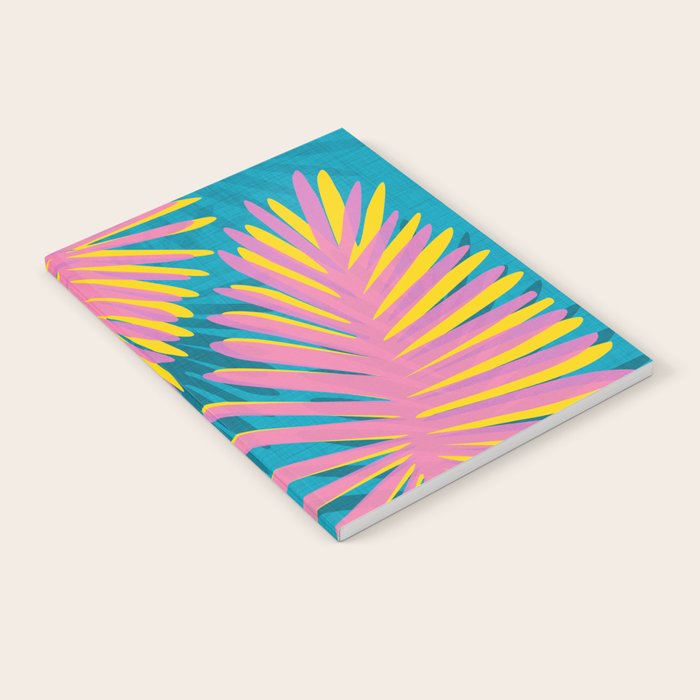 Bright Tropical Palms Notebook Gallery Image 2