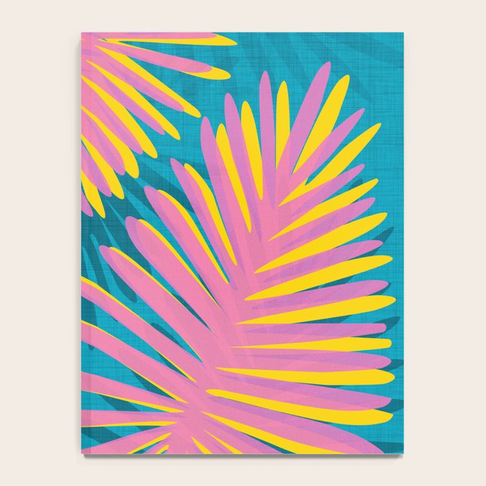 Bright Tropical Palms Notebook Gallery Image 4