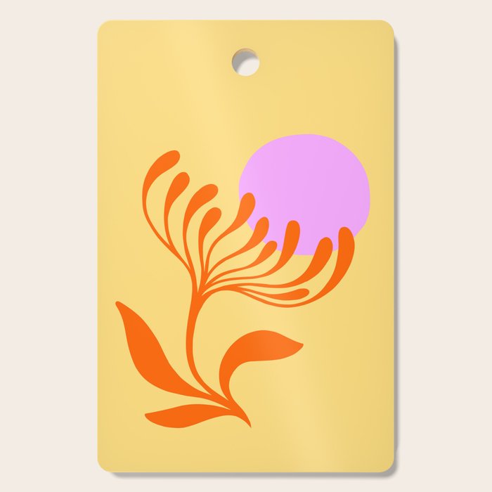 Matisse Poster 3. Flower & Sun cut-outs Cutting Board Gallery Image 1