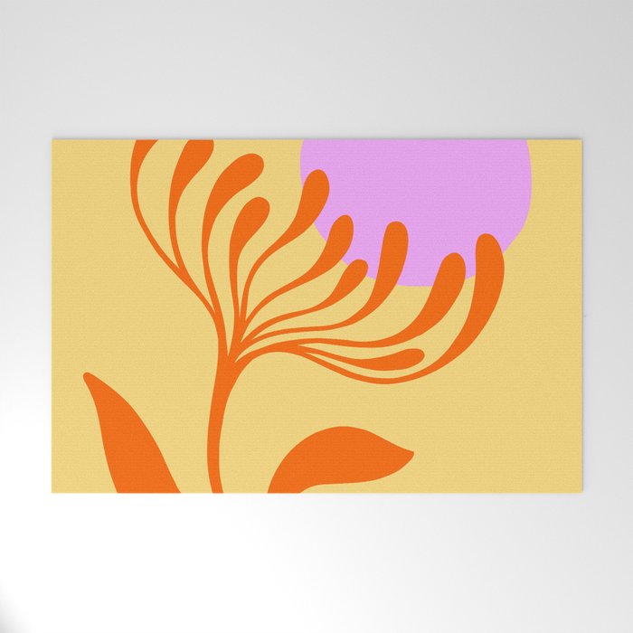 Matisse Poster 3. Flower & Sun cut-outs Welcome Mat Gallery Image 1