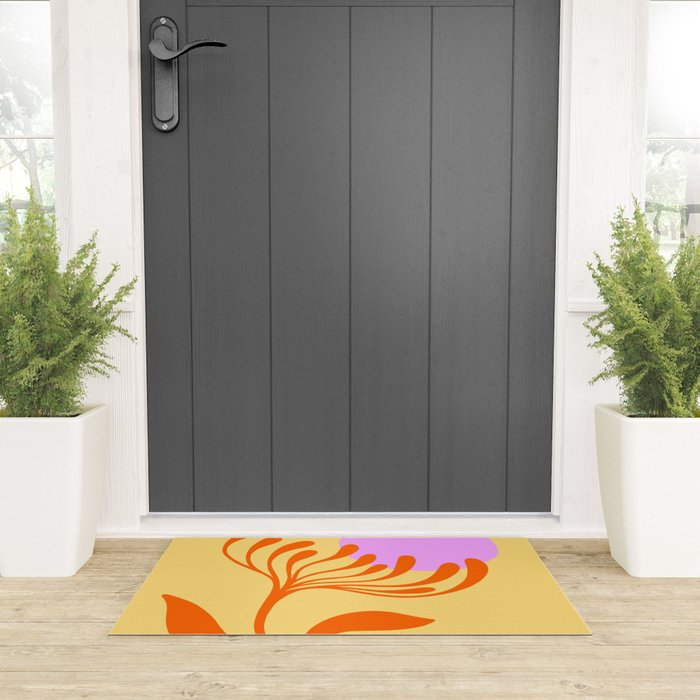 Matisse Poster 3. Flower & Sun cut-outs Welcome Mat Gallery Image 3