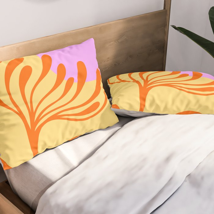 Matisse Poster 3. Flower & Sun cut-outs Pillow Sham Gallery Image 2