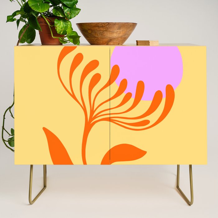 Matisse Poster 3. Flower & Sun cut-outs Credenza Gallery Image 1