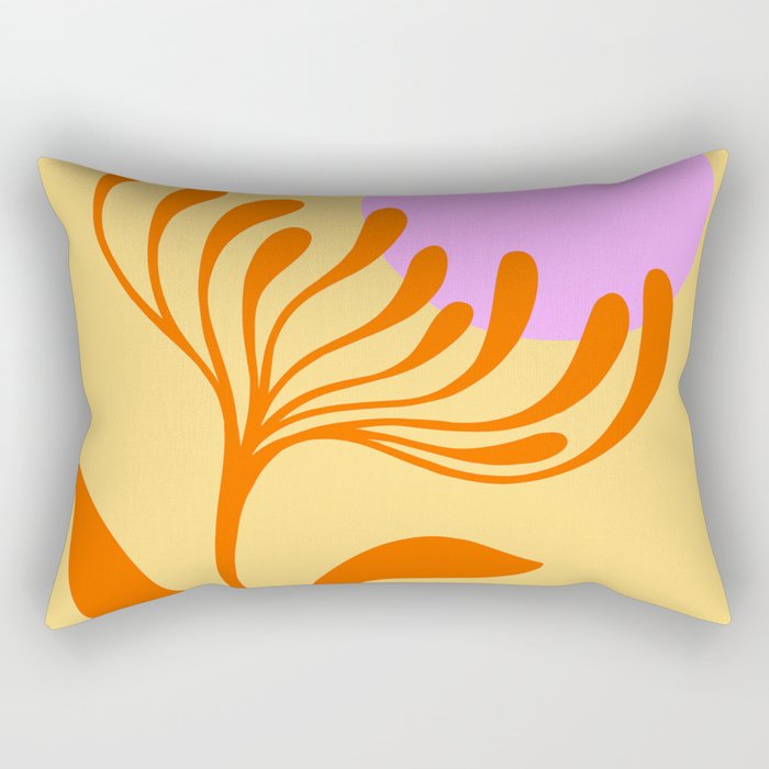 Matisse Poster 3. Flower & Sun cut-outs Rectangular Pillow Gallery Image 2