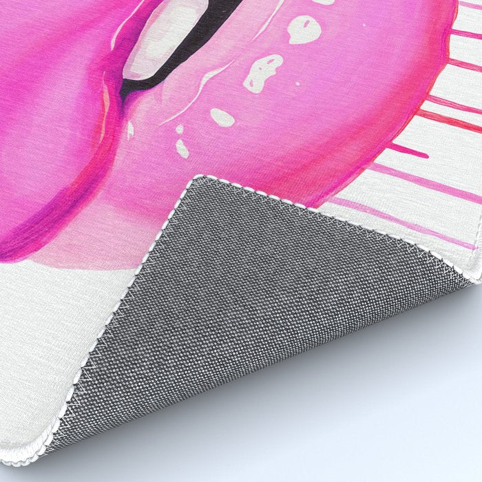 Pink lips Rug Gallery Image 4