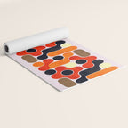 Mid-century geometry no4 Yoga Mat Gallery Image 2