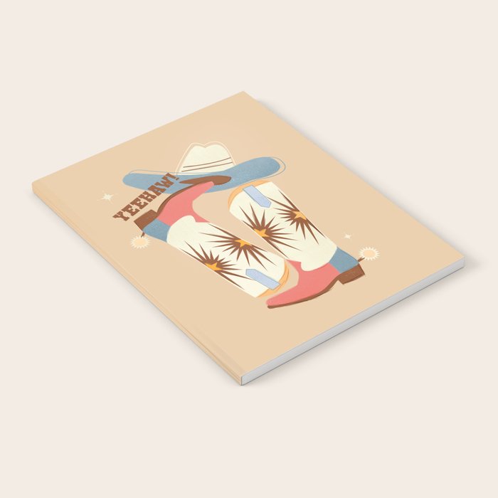 Yeehaw! Cowboy Boots Notebook Gallery Image 1