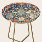 Enchanted Mythical Beasts 17th Century Persian Rug Print Side Table Gallery Image 2