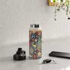 Enchanted Mythical Beasts 17th Century Persian Rug Print Water Bottle Gallery Image 4