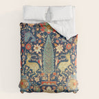 Enchanted Mythical Beasts 17th Century Persian Rug Print Comforter Gallery Image 6