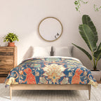 Enchanted Mythical Beasts 17th Century Persian Rug Print Comforter Gallery Image 3