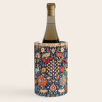 Enchanted Mythical Beasts 17th Century Persian Rug Print Wine Chiller Gallery Image 2