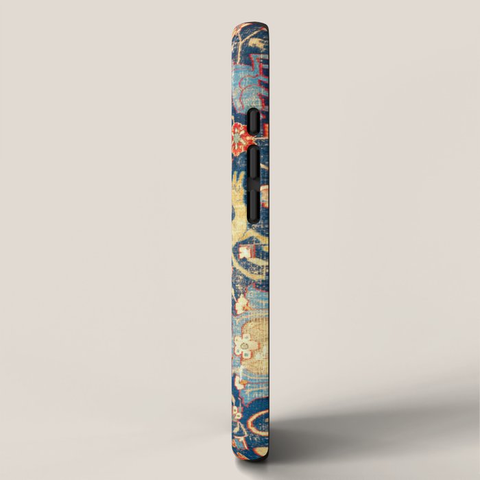 Enchanted Mythical Beasts 17th Century Persian Rug Print iPhone Case Gallery Image 2