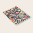 Enchanted Mythical Beasts 17th Century Persian Rug Print Notebook Gallery Image 3