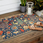 Enchanted Mythical Beasts 17th Century Persian Rug Print Outdoor Rug Gallery Image 2