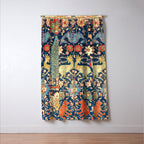 Enchanted Mythical Beasts 17th Century Persian Rug Print Window Curtain Gallery Image 3