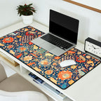 Enchanted Mythical Beasts 17th Century Persian Rug Print Desk Mat Gallery Image 2
