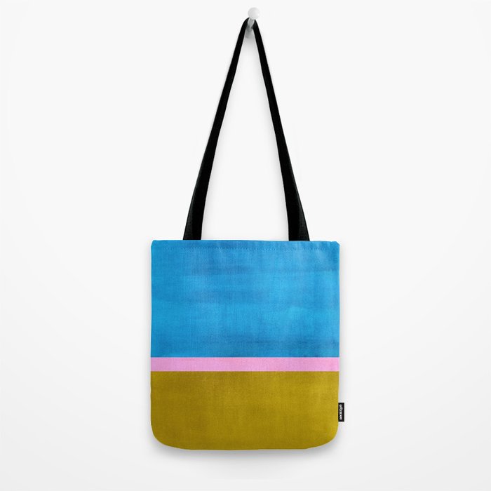 Olive Green Marine Colorfield Tote Bag Gallery Image 2